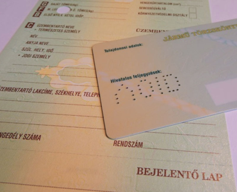 Gépjármű-átírás - MVHK